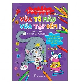 VỪA TÔ MÀU, VỪA TẬP ĐẾM - TẬP 1 VỪA TÔ MÀU, VỪA TẬP ĐẾM - TẬP 1
